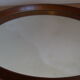 Mirror, 1960s, teak mount