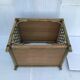 Wicker rattan coffee table 60s-70s