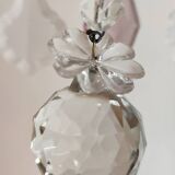 Lámpara de techo de cristales. Francia, 1950s.