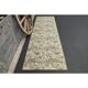 1970s Vintage Turkish Hand-Knotted Wool Cotton Tan Runner Rug 93x287