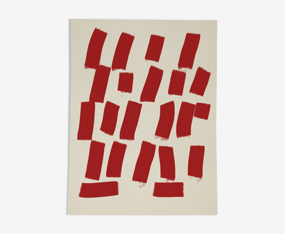 Tirage d’art giclée abstrait, 50x70cm