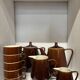 Villeroy & Boch tea/coffee service - brown
