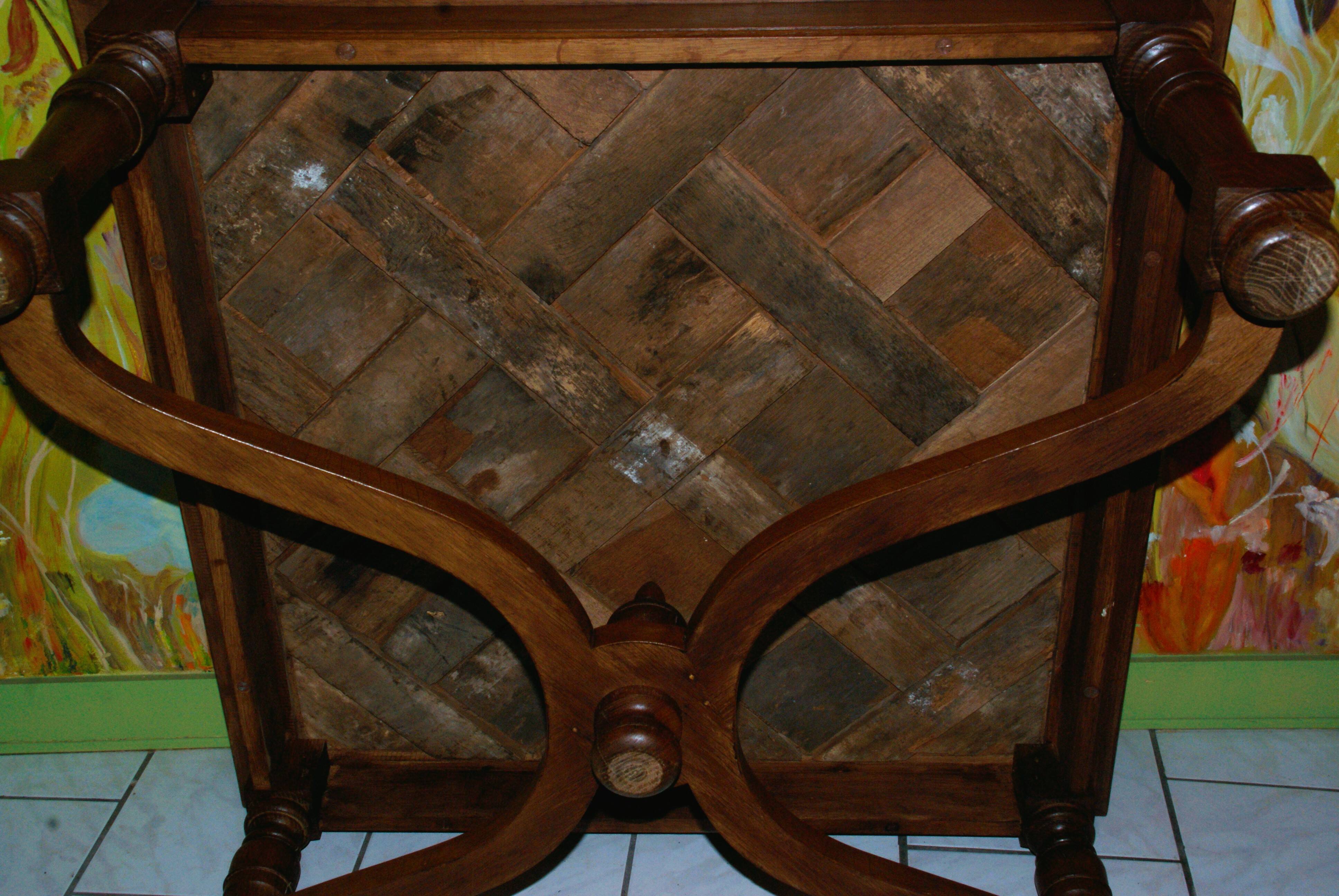 18th Century Versailles Parquet Coffee Table