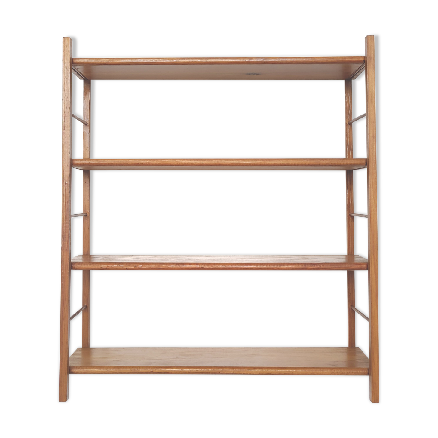 Vintage wood wall shelf