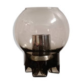 Lampe a poser verre fumé par Sussmuth Leuchten 1970s