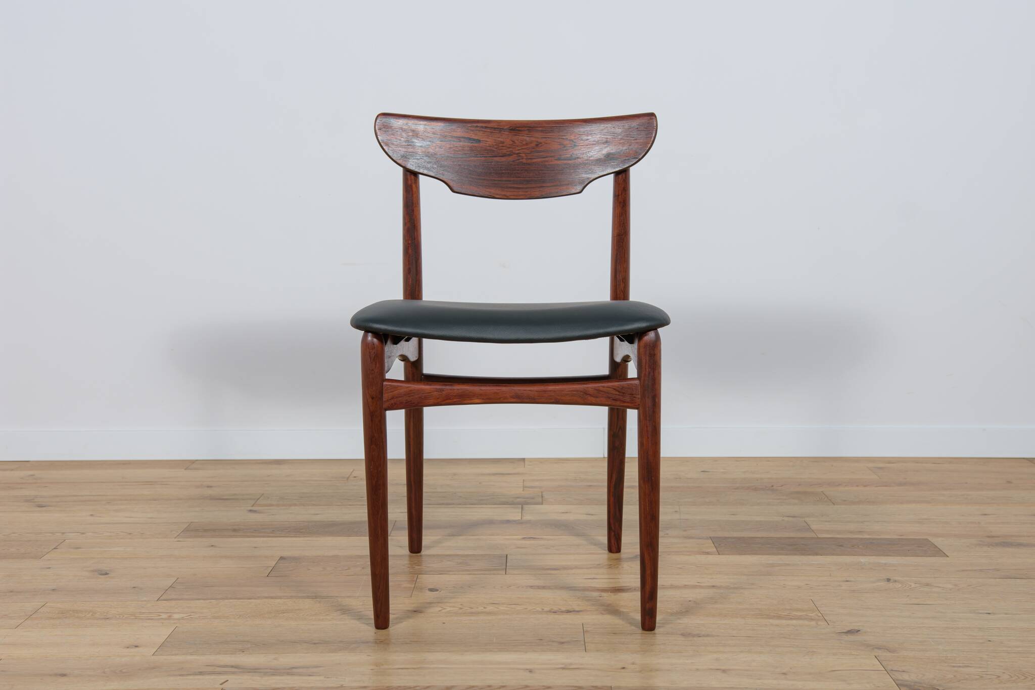 Chaises mid-century en palissandre, danemark, set de 4