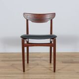 Chaises mid-century en palissandre, danemark, set de 4
