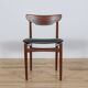 Chaises mid-century en palissandre, danemark, set de 4