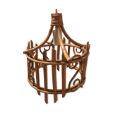 Rattan suspension
