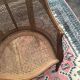 Mid-18th century caned office chair