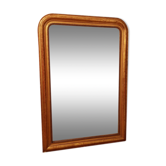 Mirror Louis Philippe doré 85x124cm