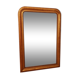 Miroir Louis Philippe doré 85x124cm