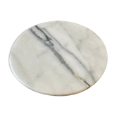 Plateau ancien rotatif marbre