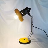 Articulated lamp in lacquered steel, Aluminor, France, 1980.