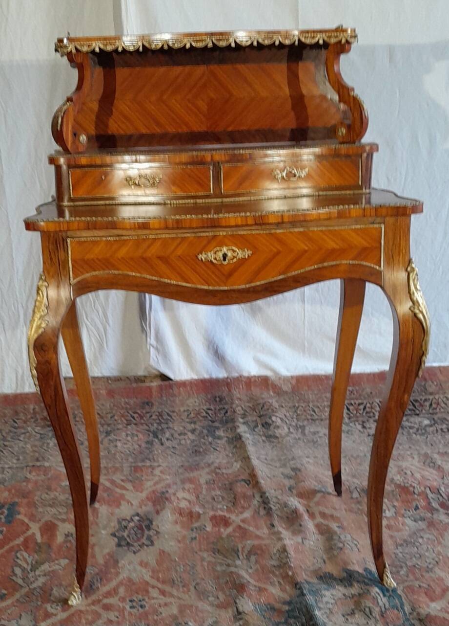 Louis XV Style Stepped Lady's Desk - 19th Century