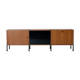 Teak enfilade Minvielle ARP Guariche, Motte, Mortier 1960
