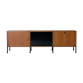 Enfilade en teck Minvielle ARP Guariche, Motte, Mortier 1960