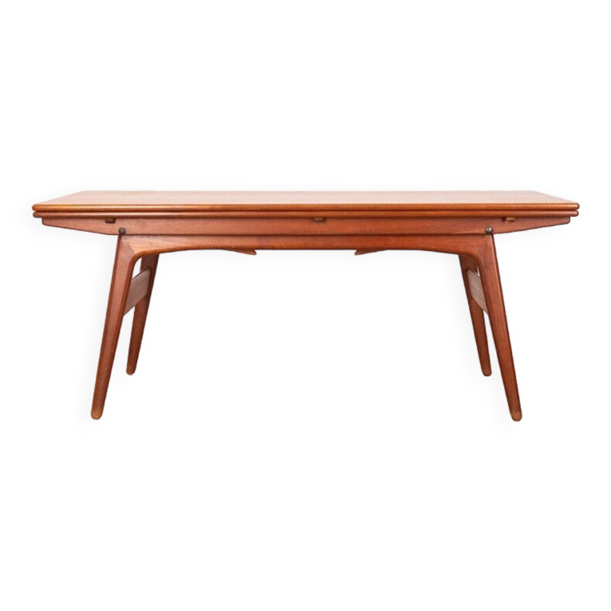 1960s Vintage Copenhagen Coffee Table in Teak Wood Danish Design