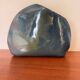 Vintage blue ceramic vase