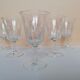 Service 24 pieces vintage foot glasses 70s
