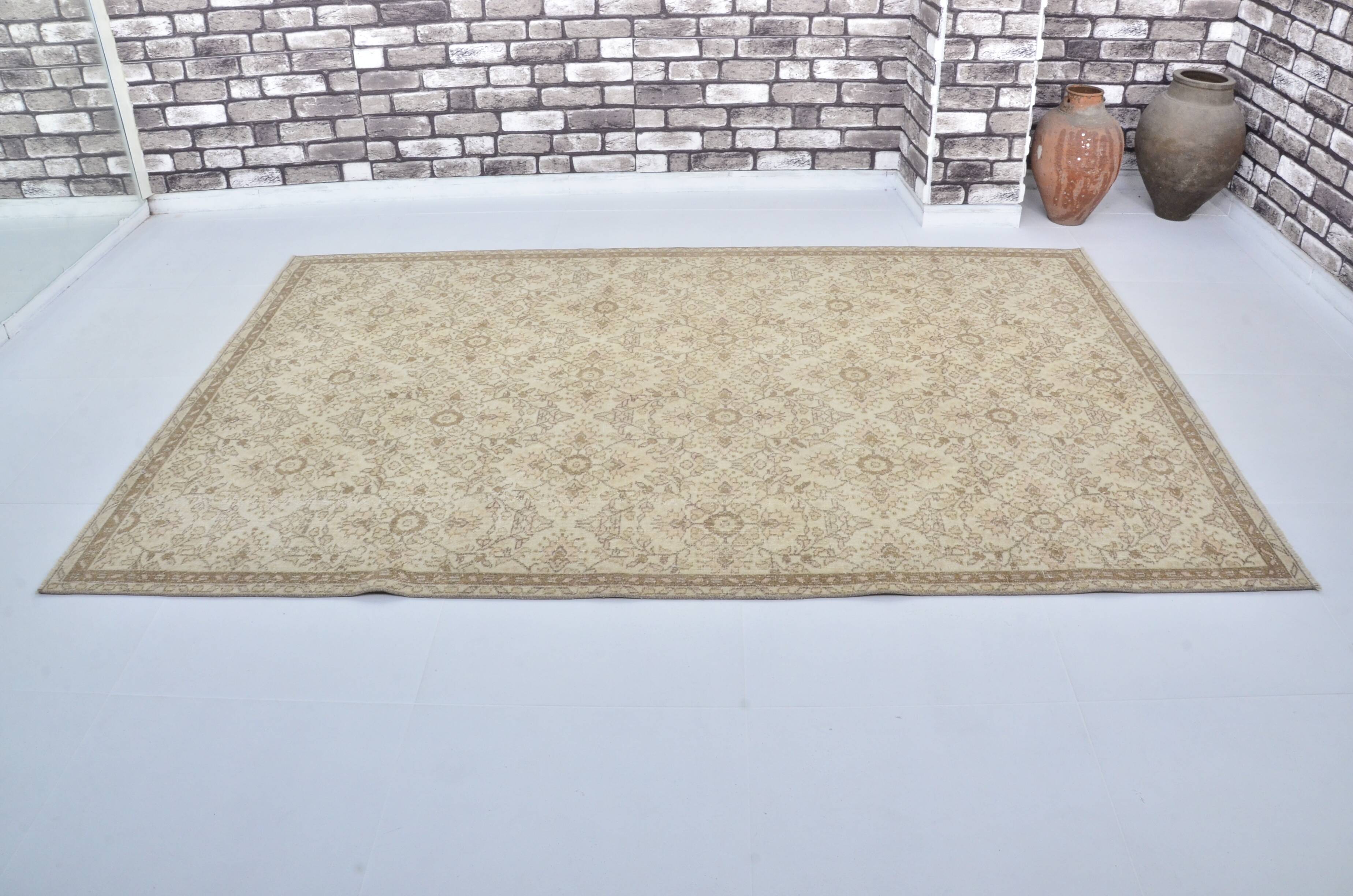 Oushak Turkish Vintage Rug sku 3187