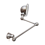 Jieldé workshop wall light 2 brushed arms