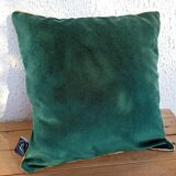 Coussin velours 40x40 couleur vert
