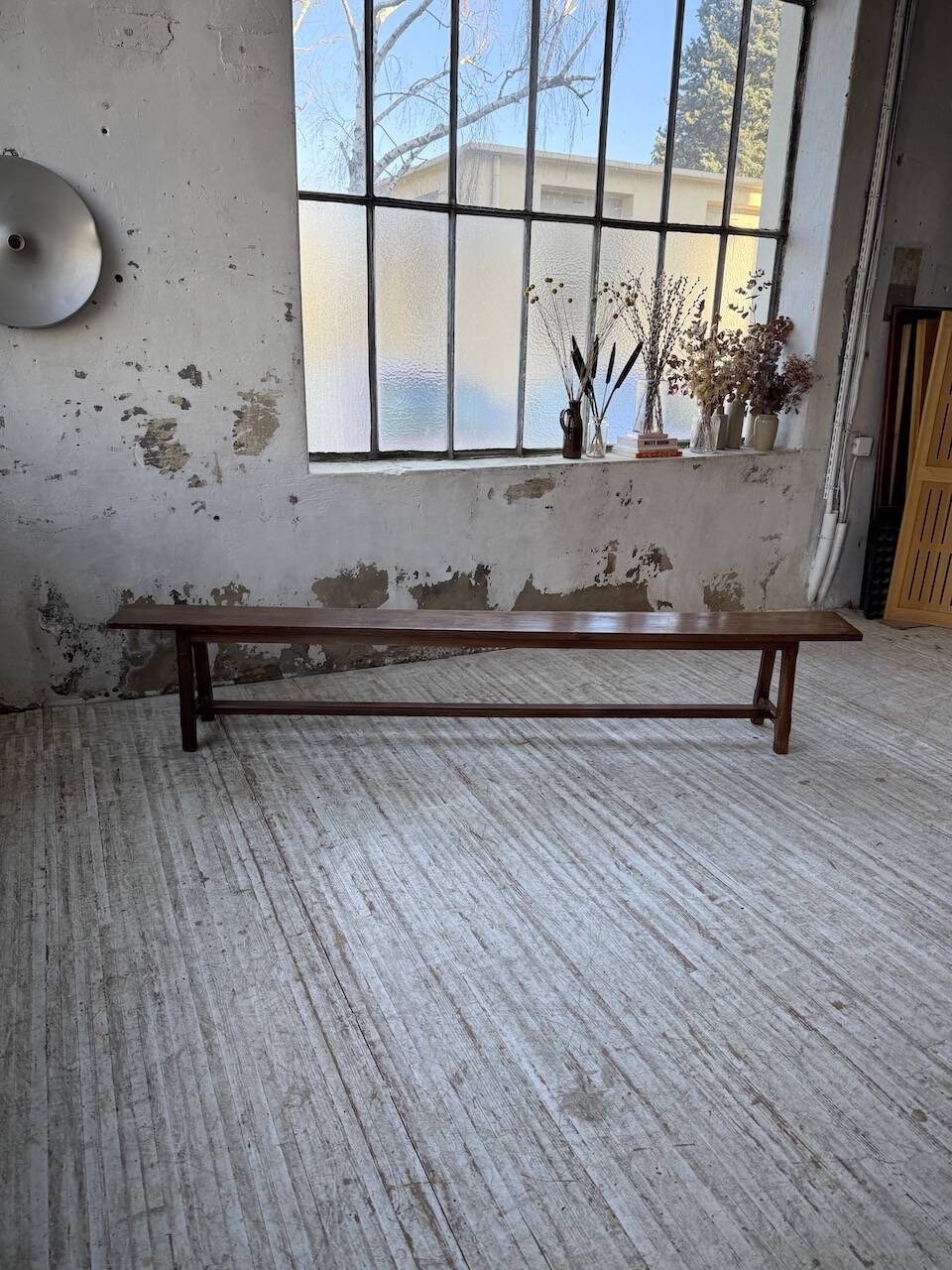 Oak farm bench 250cm