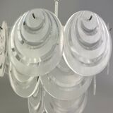 70s lamp light hanging lamp ceiling lamp space age design plastic 60s