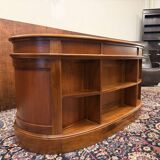 English Classic Kidney Shaped Chesterfield Desk