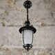 Wrought iron lantern, France, 1950s