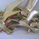 Wall Decoration Set 6 X Seagull / Swallow / Bird. Brass 70 / 80s