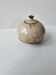 Ceramic candlestick signed Pictogram (to be identified)