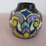 Bergen ceramic vase signed art deco 20s 30s