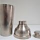 Shaker Gallia Christofle Art Deco silver metal 30/40s