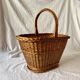 Vintage wicker basket