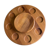 Teak turntable