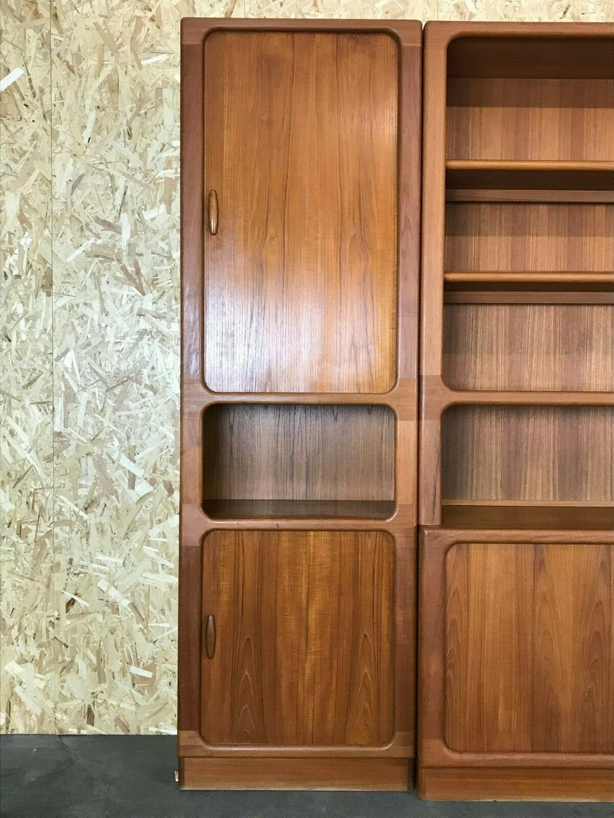 70s Dyrlund teak shelf wall unit Danish Modern Design Denmark
