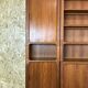 70s Dyrlund teak shelf wall unit Danish Modern Design Denmark