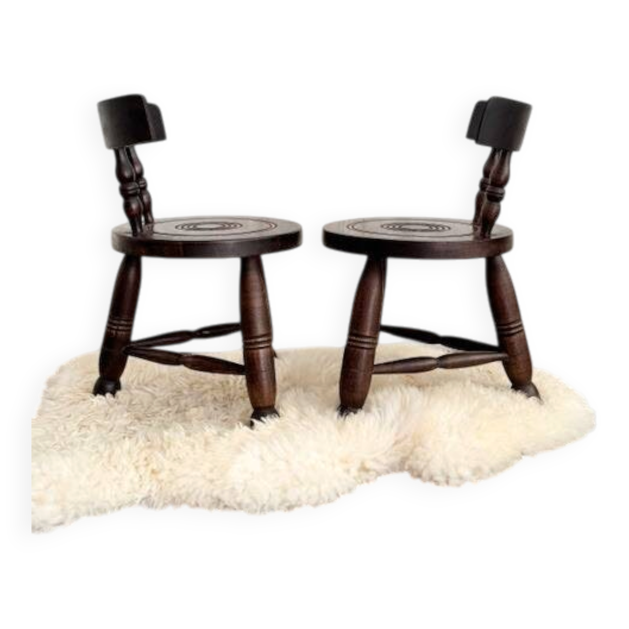 1 brutalist chair by Charles Dudouyt