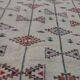 Tapis blanc berbère traditionnel multicolore 200×105cm