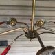 Vintage 5-light chandelier, 50's