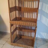 2 former bakery Wicker baskets