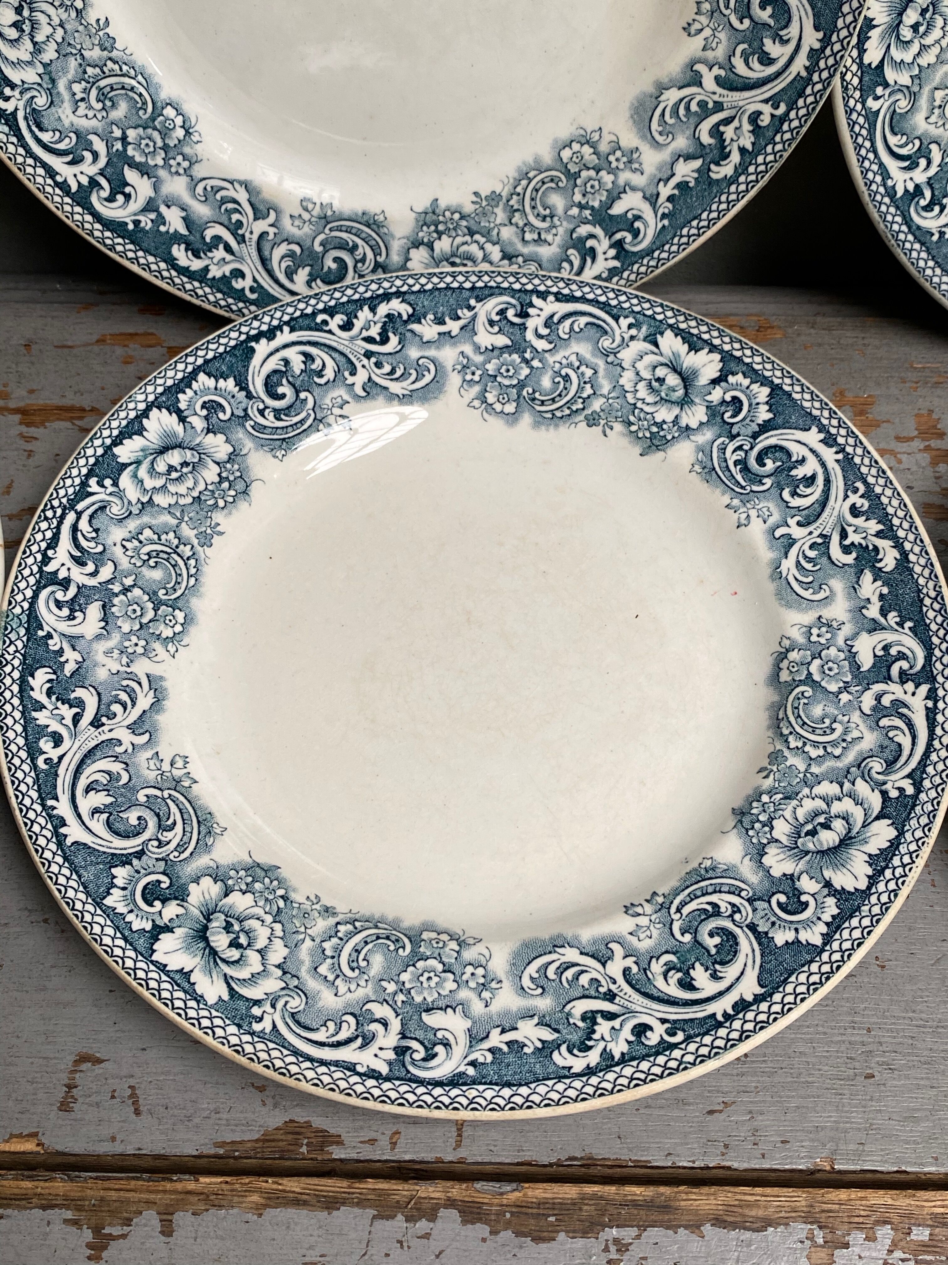 6 Terre de Fer flat plates, St Amand