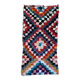 Tapis Berbère Boucherouite coloré - 85 x 153 cm