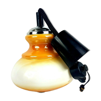 Suspension opaline goes up and down 60-70 signed Silent Italy.
