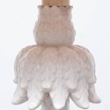 Palm tree table lamp ceramic, france, 1950s