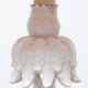 Palm tree table lamp ceramic, france, 1950s