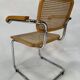 Set of 4 Cesca model armchairs by Marcel Breuer