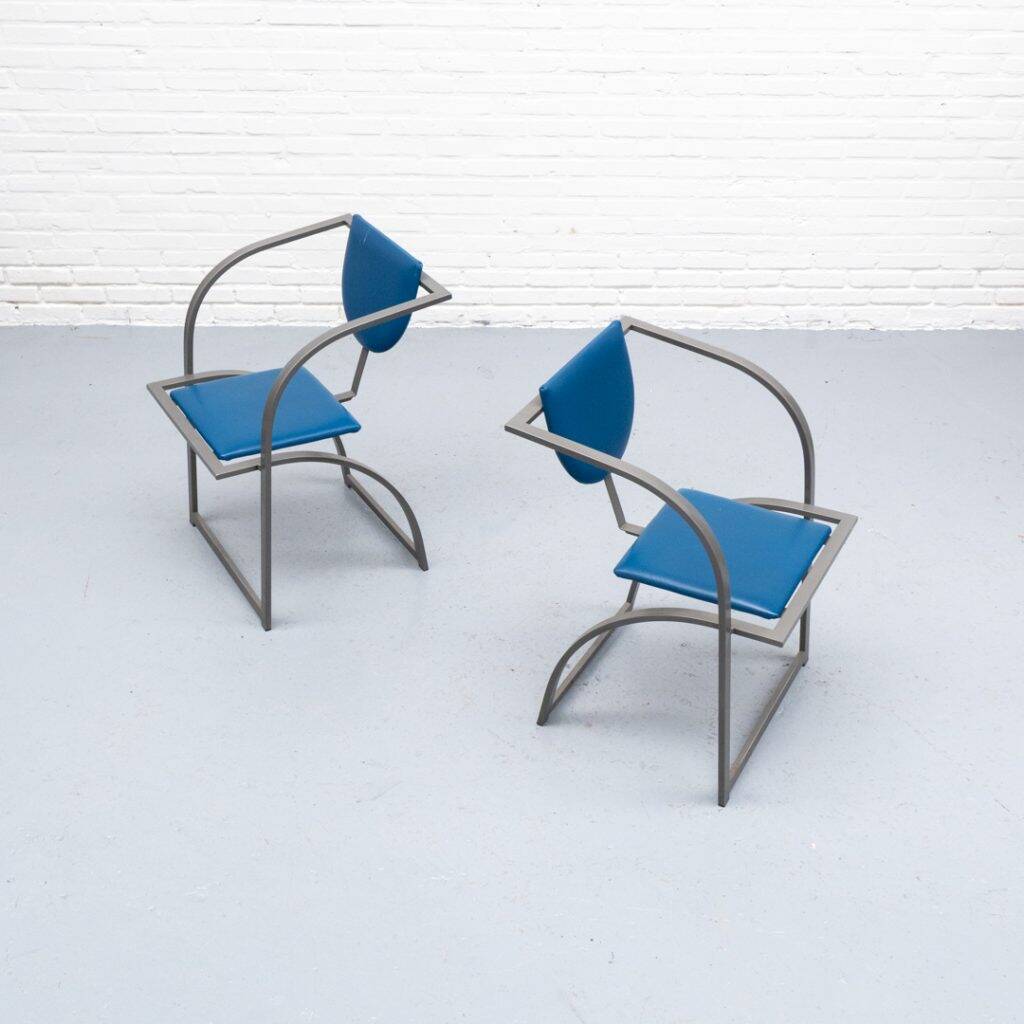 Ensemble de chaises de salle à manger KFF Cosinus des années 1980